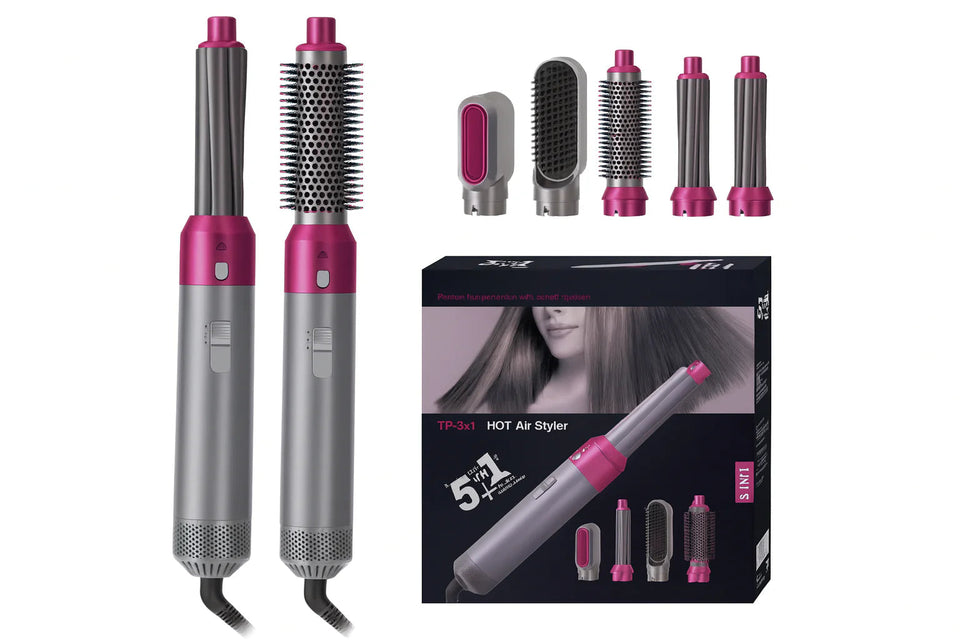 Airbrush 5 En 1 Secador De Pelo Multifuncion